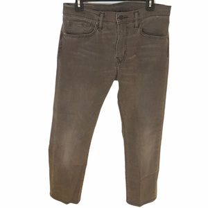 Levi Strauss 513 Faded Brown Denim Jeans